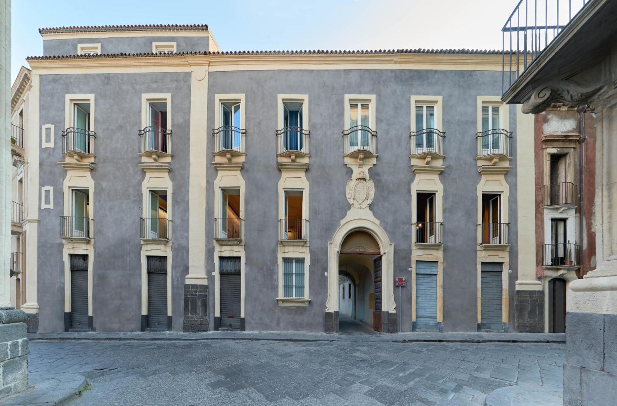 卡塔尼亚Palazzo Scammacca公寓 外观 照片